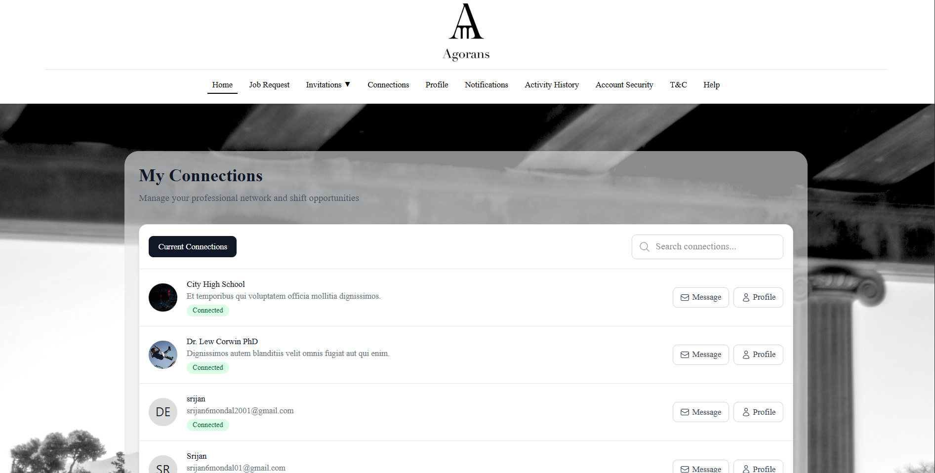 Employee Management Application screenshot 2