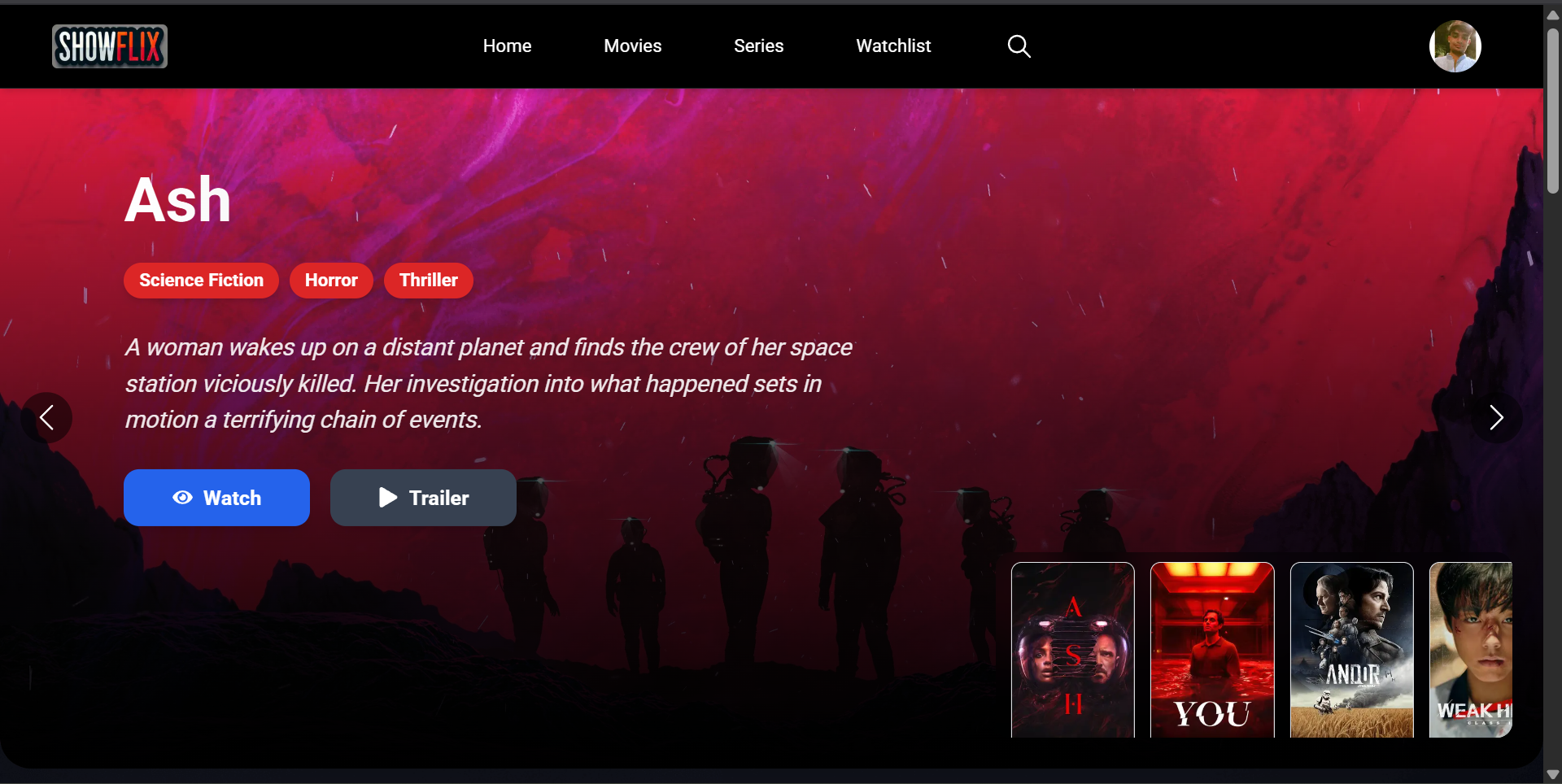 ShowFlix- OTT Application screenshot 1